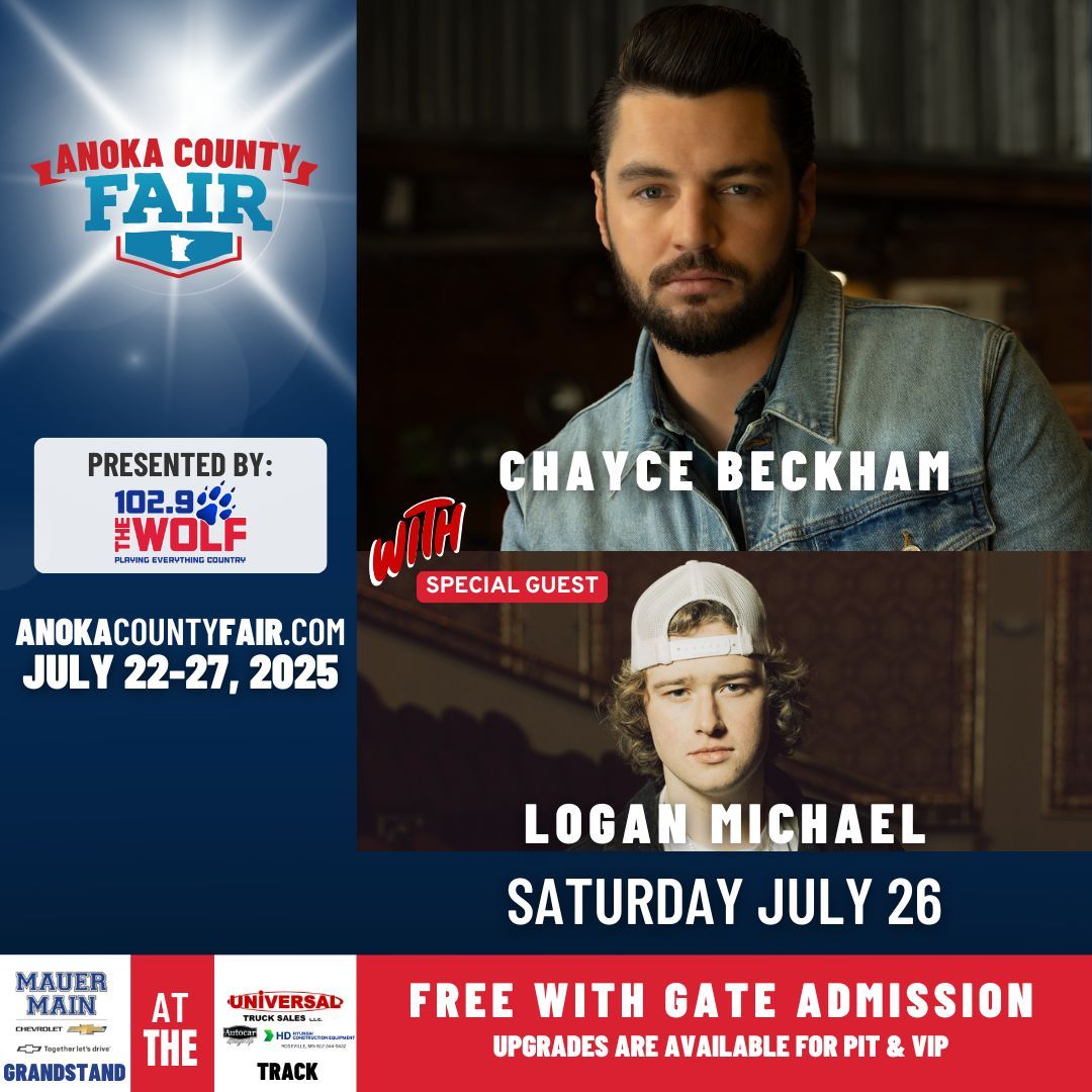 Chayce Beckham & Logan Michael, 25 July | Event in Ramsey | AllEvents