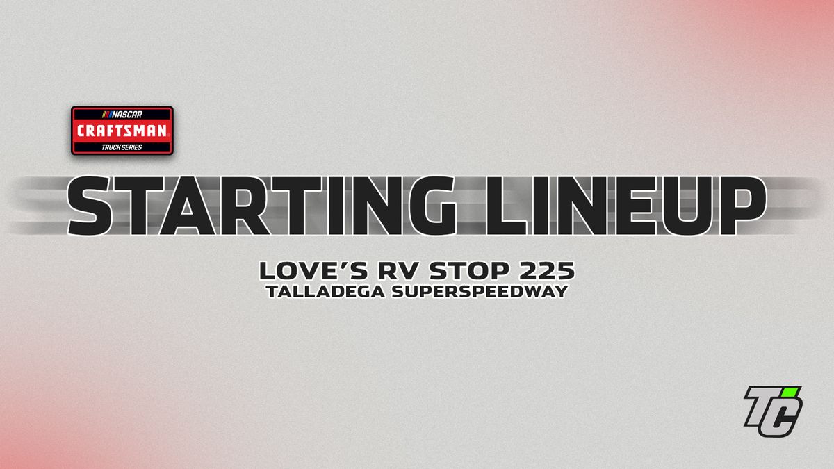 NASCAR Craftsman Truck Series - Loves RV Stop 225 at Talladega ...