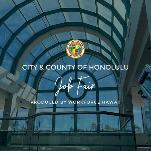 City & County of Honolulu Job Fair, Blaisdell Center