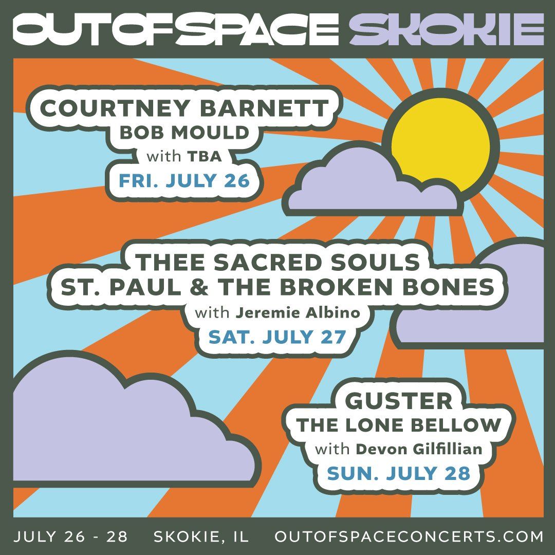 Out of Space Skokie - Guster, Illinois Science and Technology Park Field,  Skokie, 28 July 2024 | AllEvents.in
