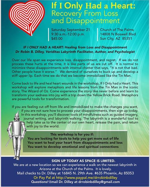 If Only I Had A Heart Lesson S From The Tin Man At Church Of The