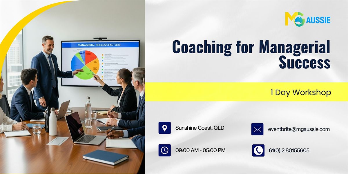 Coaching for Managerial Success: 1 Day Workshop in Sunshine Coast | Event in Sunshine Coast | AllEvents