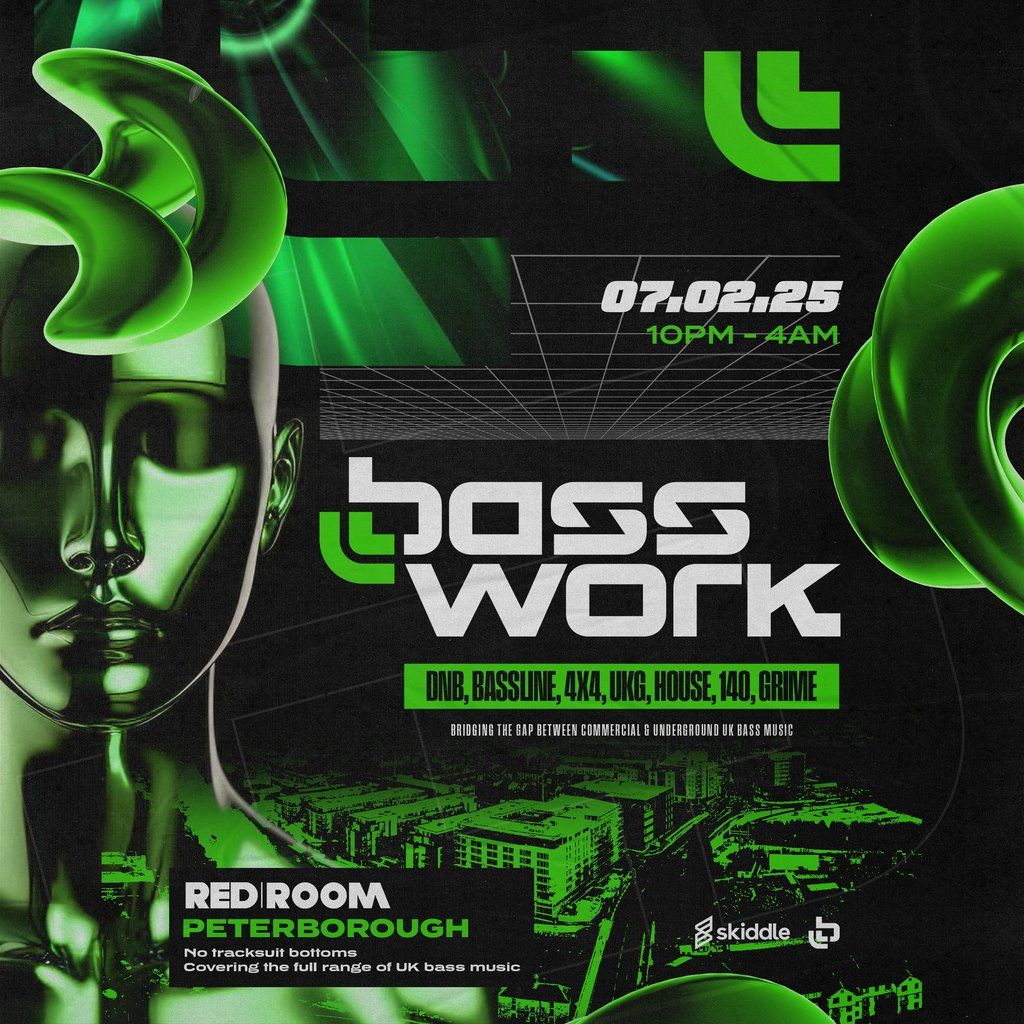 Basswork, 6 June | Event in Peterborough | AllEvents