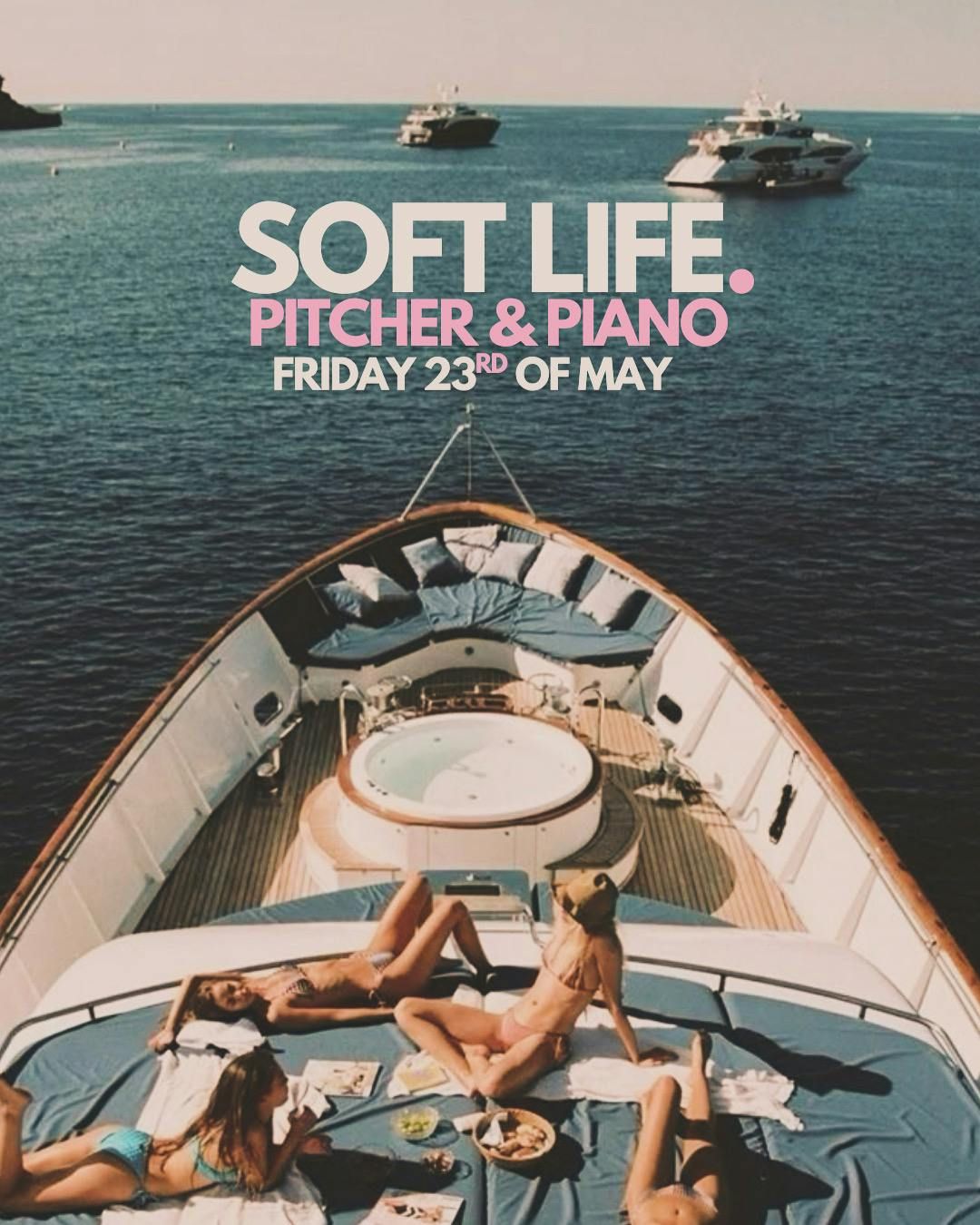 SOFT LIFE. | MAY BANK HOLIDAY | PITCHER &amp; PIANO, 23 May | Event in Newcastle Upon Tyne | AllEvents