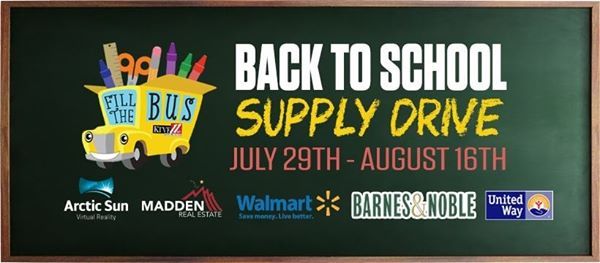 Fill The Buss Back To School Supply Drive At Barnes Noble Fairbanks