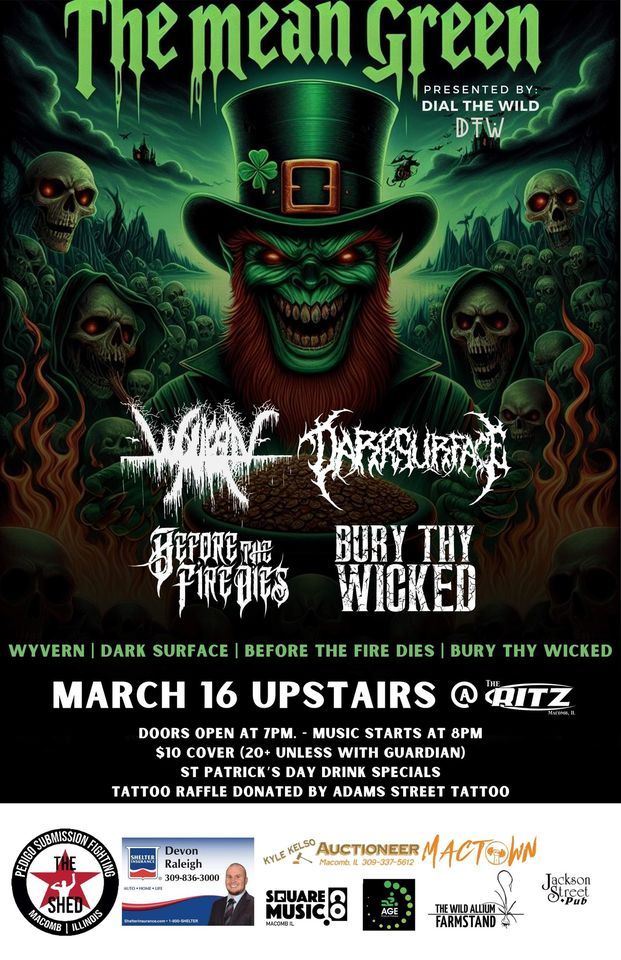 DTW MEAN GREEN PARTY @ THE RITZ, The RITZ, Macomb, March 16 2024 ...