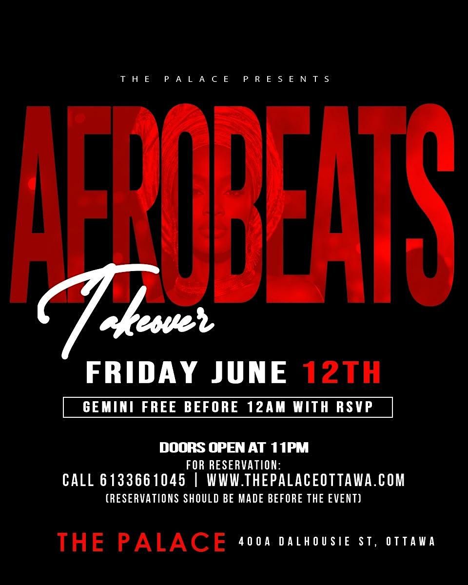 AFROBEATS TAKEOVER