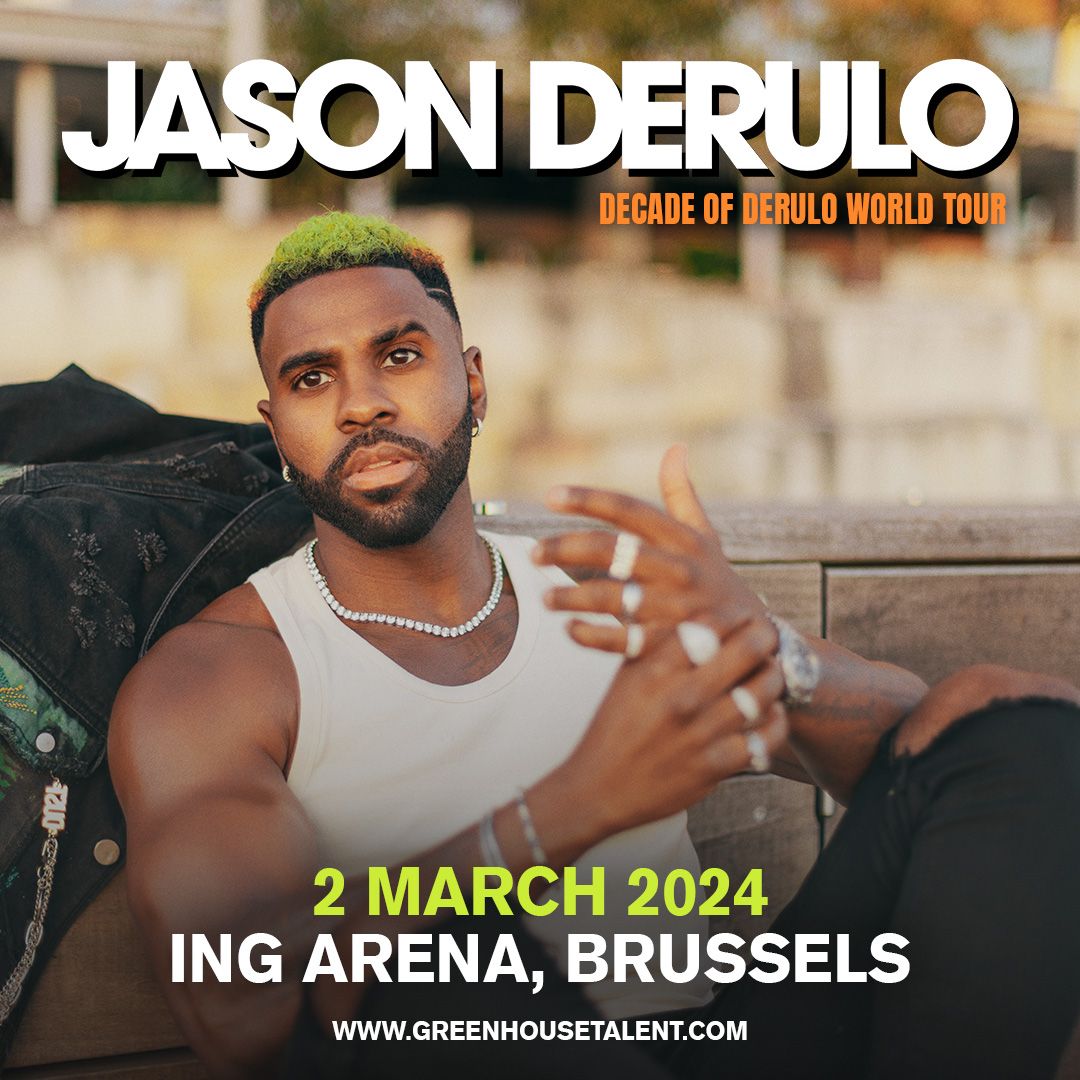 Jason Derulo Brussels Tickets, 18 February | Event in Bruxelles | AllEvents