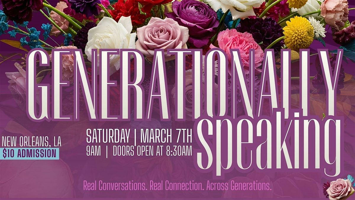 Generationally Speaking 2026 