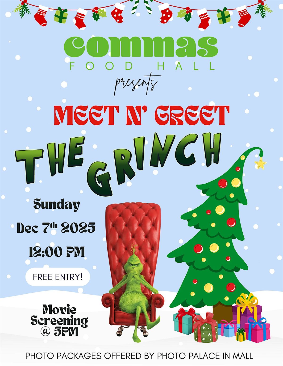 Meet N Greet The Grinch, 7 December | Event in Silver Spring | AllEvents