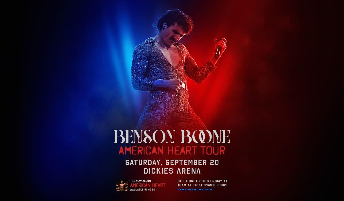 Packages & Hospitality: Benson Boone, 5 September | Event in Baltimore | AllEvents