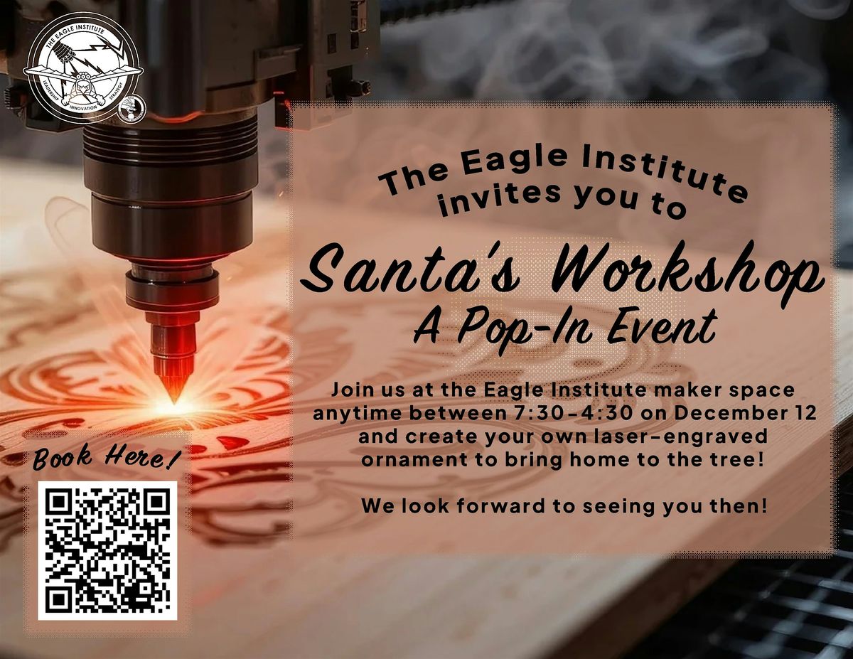 Santa's Workshop: Pop-In Laser Engraving Event, 12 December | Event in Montgomery | AllEvents