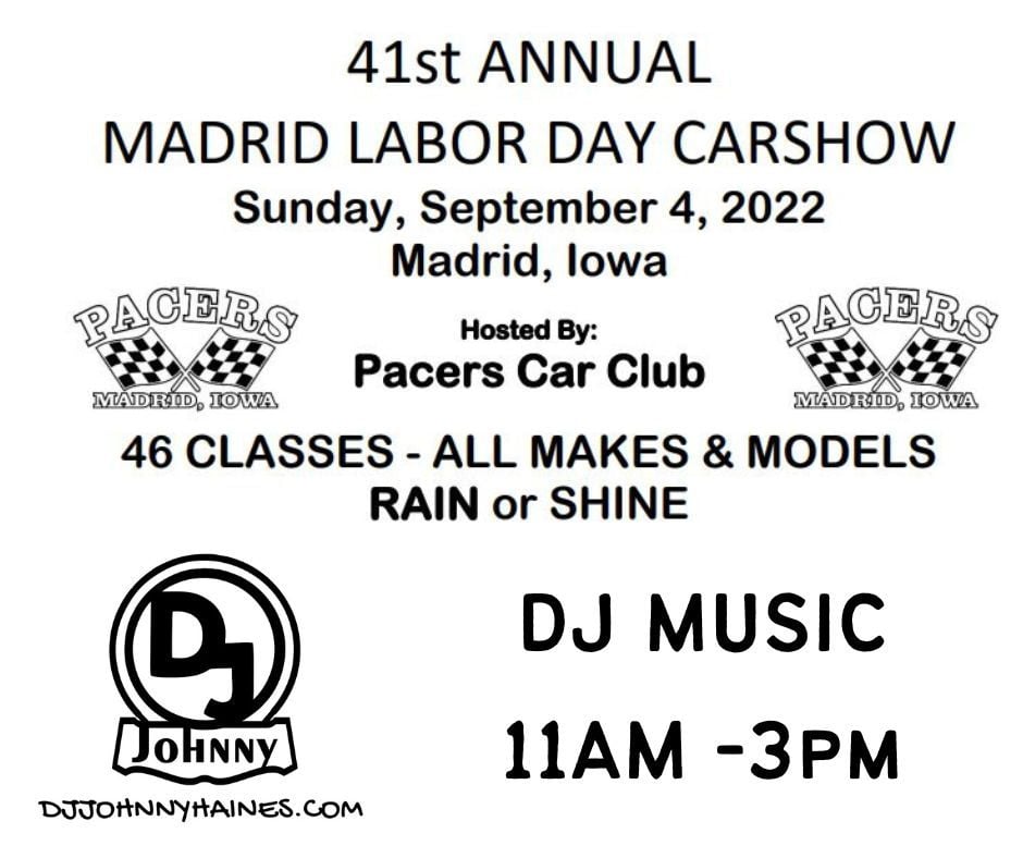 Madrid Labor Day Car Show, Madrid, Iowa, September 4 2022 AllEvents.in