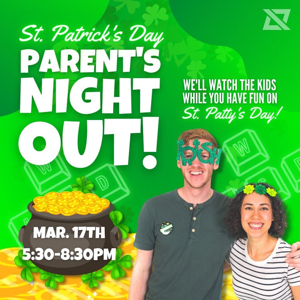 st patricks day parents night out