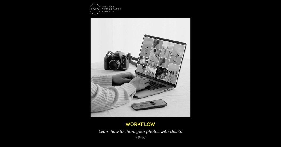 Workflow Evening, FAPA Fine Art Photography Academy, Jounieh