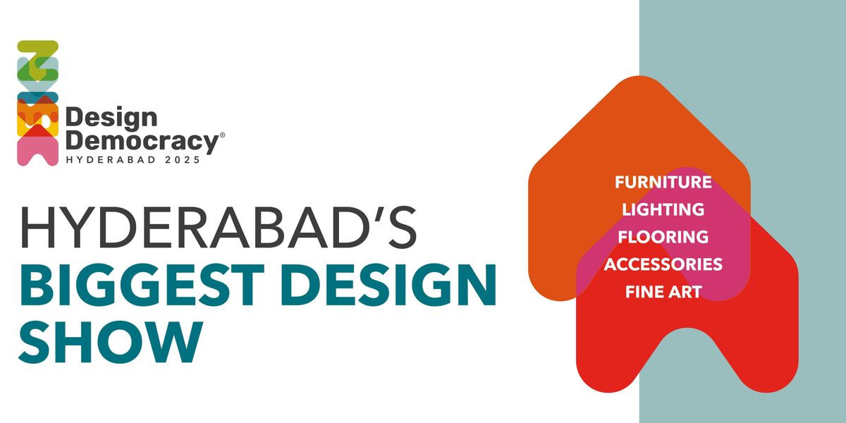 Design Democracy 2025, 6 September | Event in Hyderabad | AllEvents