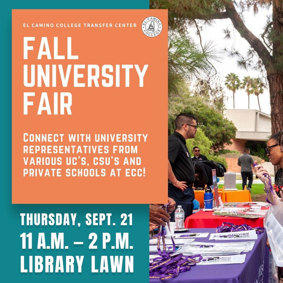 Fall University Fair El Camino College Torrance September 21 2023 fall-university-fair-el-camino-college-torrance-september-21-2023