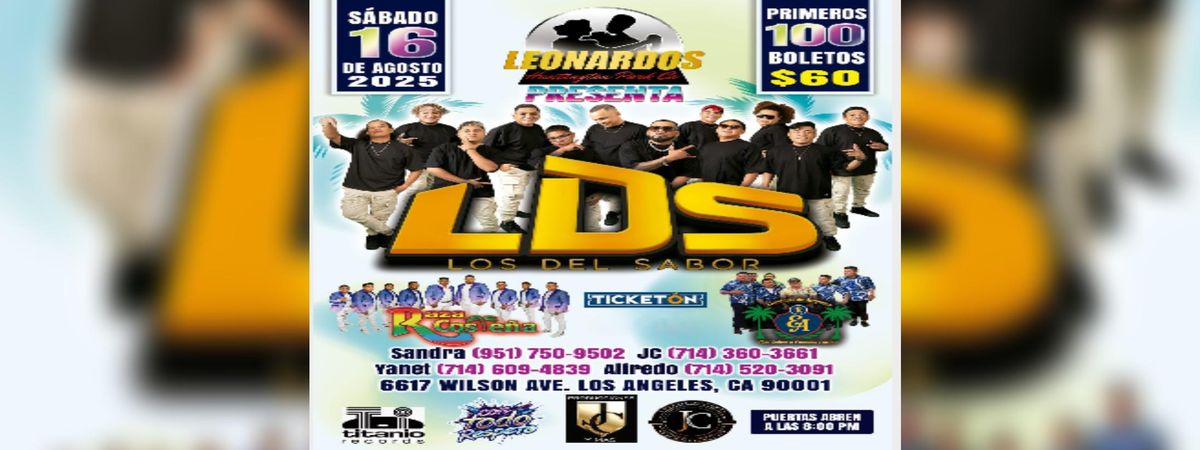 LOS DEL SABOR, RAZA COSTEÑA Y MAS | Event in Florence | AllEvents
