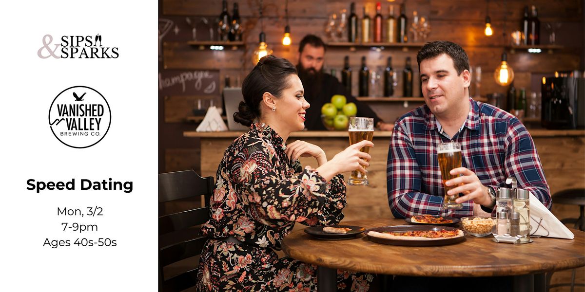 Speed Dating Ages 40s-50s in Ludlow, MA at Vanished Valley