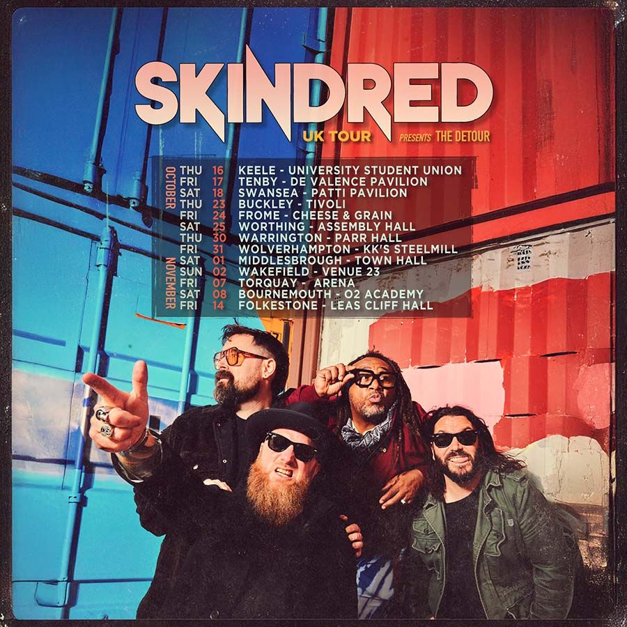 Skindred Warrington Tickets, 30 October | Event in Warrington | AllEvents