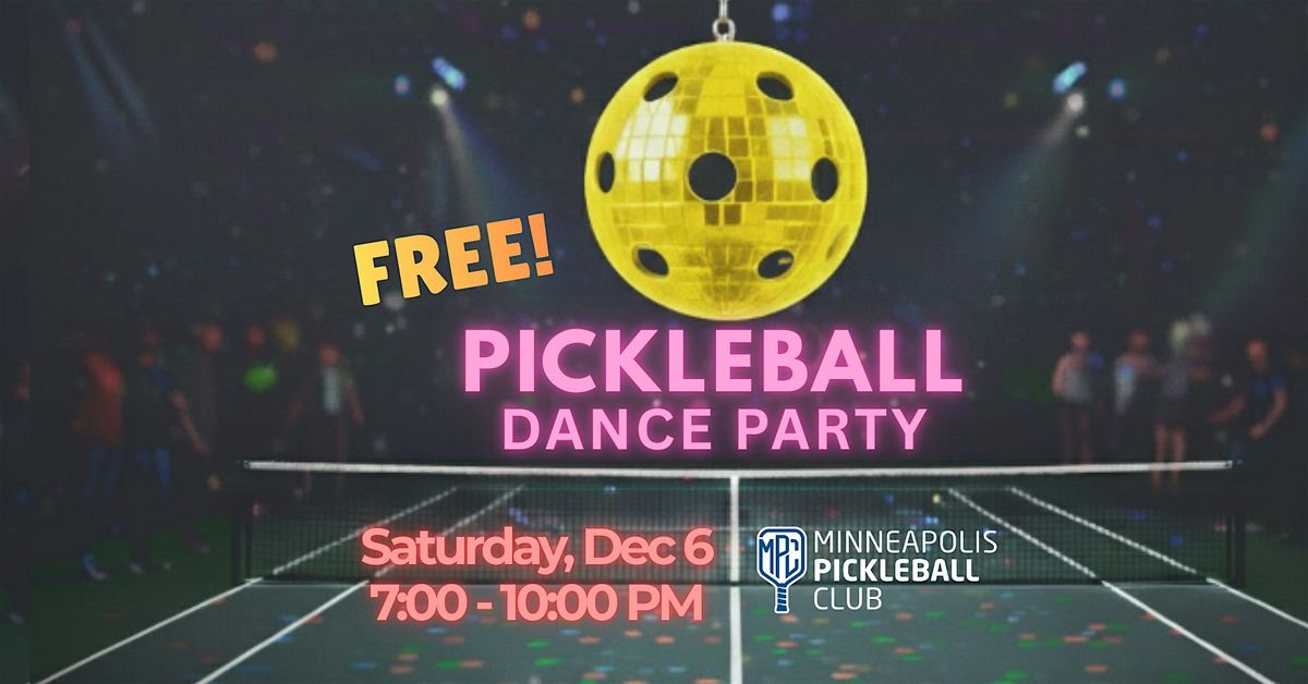 Pickleball Dance Party, 6 December | Event in Minneapolis | AllEvents