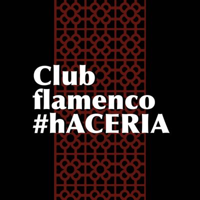 Club Flamenco #hACERIA logo