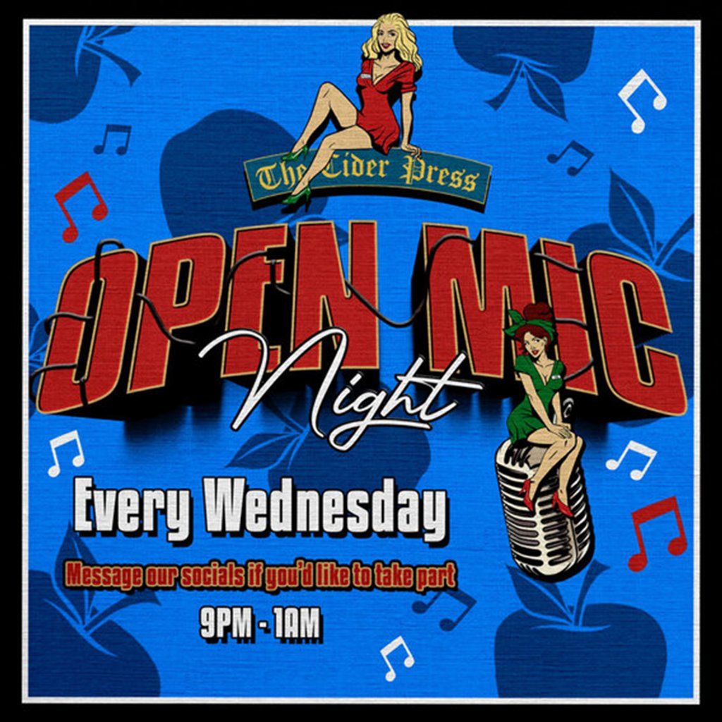 Open Mic Night at The Cider Press, 17 December | Event in Plymouth | AllEvents