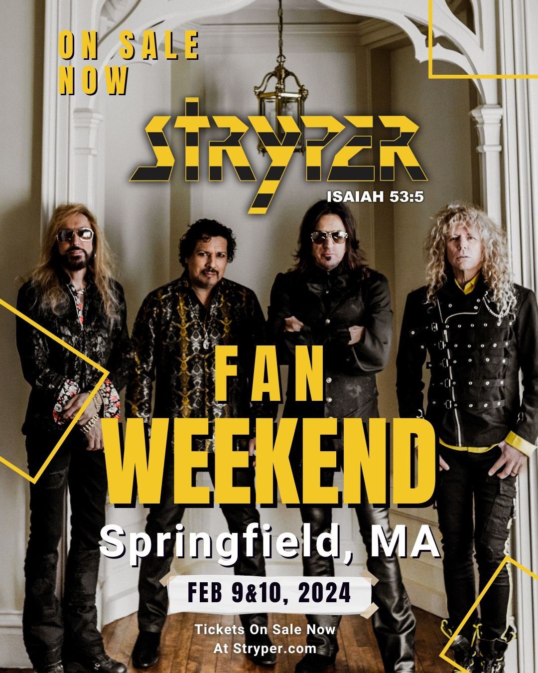 Stryper at Jergels Rhythm Grille, 17 August | Event in Warrendale | AllEvents