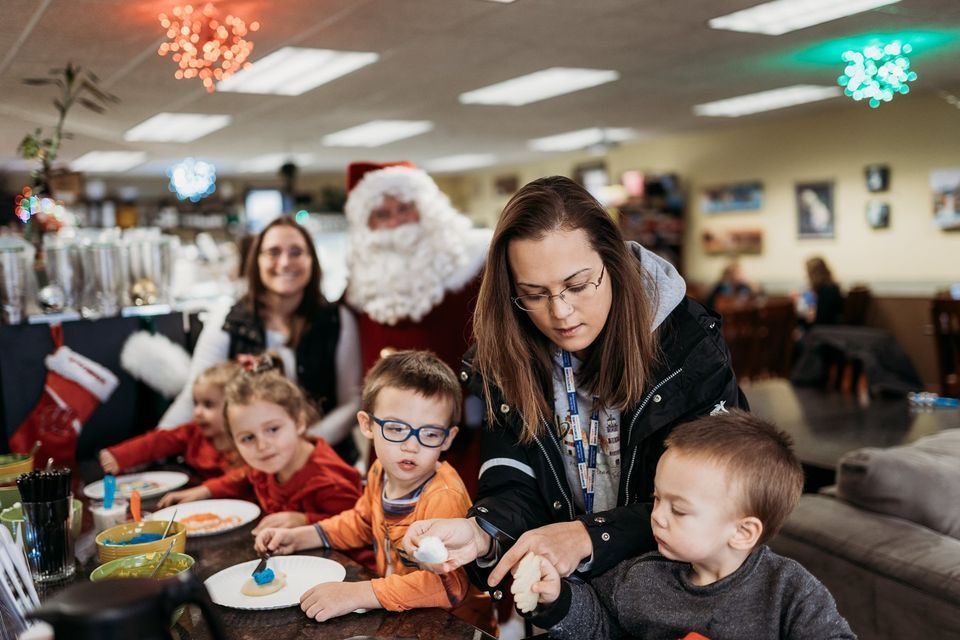 Holly Jolly Grinchmas Sauk Prairie Cookie Decorating with Santa and