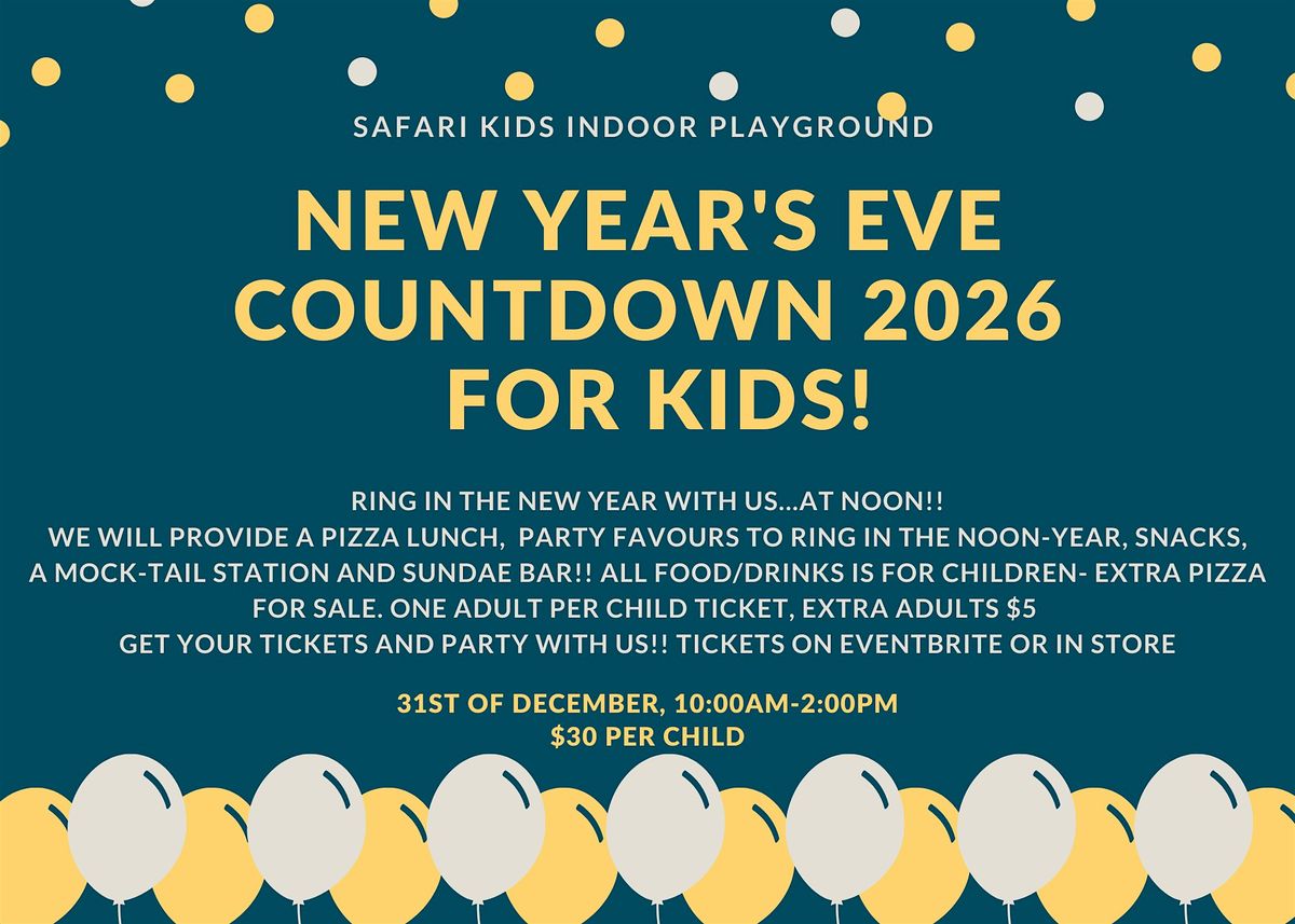 Noon Years eve Party, 31 December | Event in New Tecumseth | AllEvents