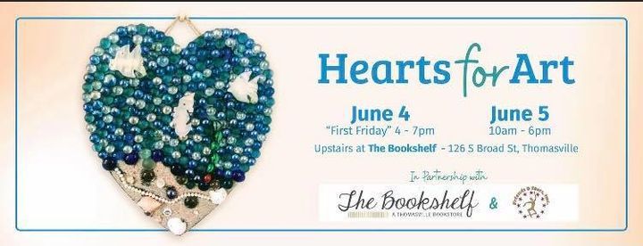 Hearts For Art 126 N Broad St Thomasville Ga 31792 8132 United States June 4 2021 Allevents In Thomasville Ga Events Calendar