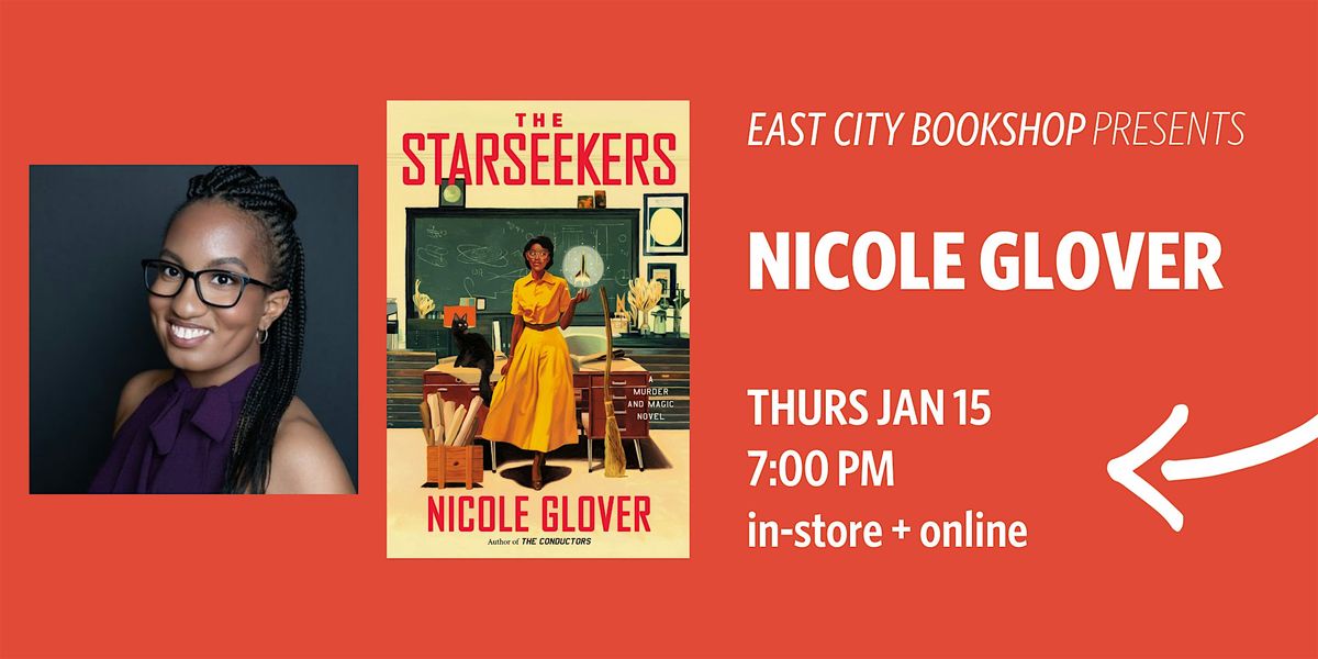 Hybrid Event: The Starseekers, Nicole Glover, 15 January | Event in Washington | AllEvents