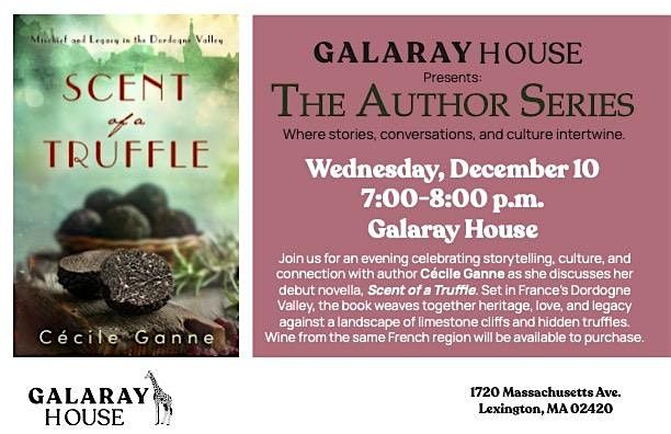 The Author Series: The Scent of a Truffle, 10 December | Event in Lexington | AllEvents