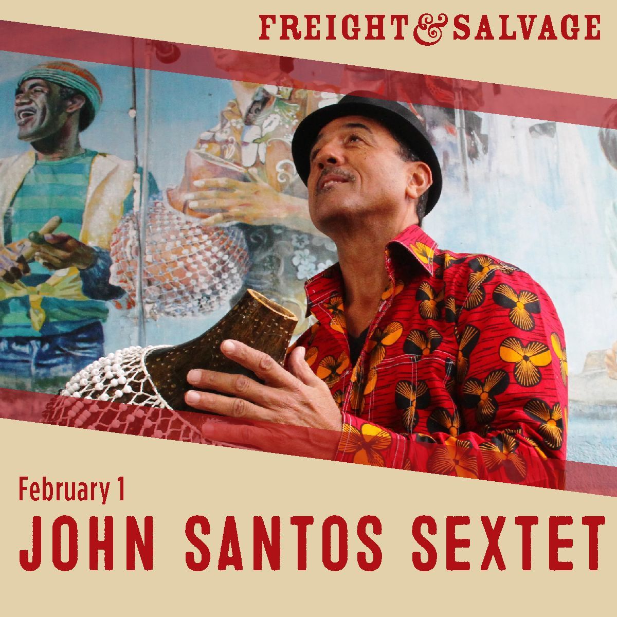 John Santos Sextet and Friends, 18 April | Event in Stanford | AllEvents