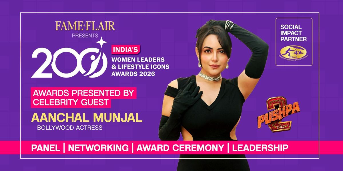 200 WOMEN LEADERS & LIFESTYLE ICONS AWARDS 2026