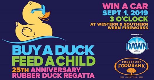 25th Rubber Duck Regatta Freestore Foodbank Cincinnati 1 September