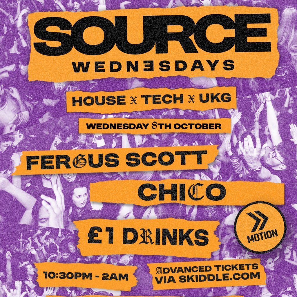 Source // Fergus Scott x Chico | Event in Aberdeen | AllEvents