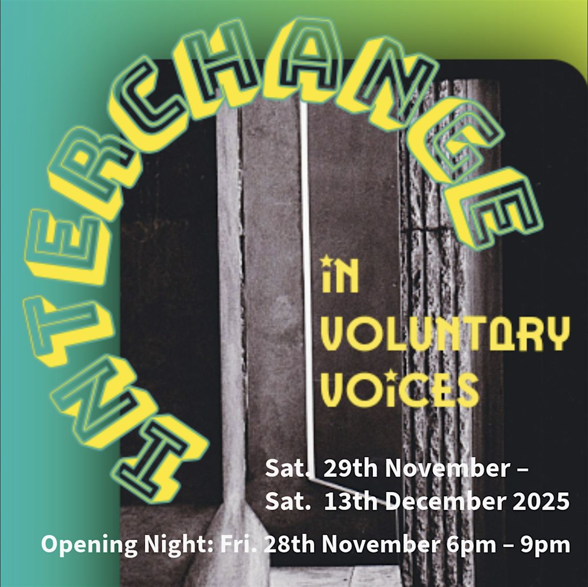 Interchange: In Voluntary Voice | Event in Nottingham | AllEvents