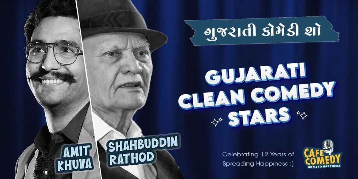 Gujarati Clean Comedy Stars (Standup Comedy Show), 11 October | Event in Ahmedabad | AllEvents