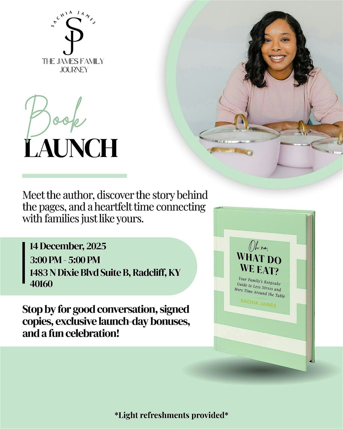 Book Launch (Sachia James), 14 December | Event in Radcliff | AllEvents