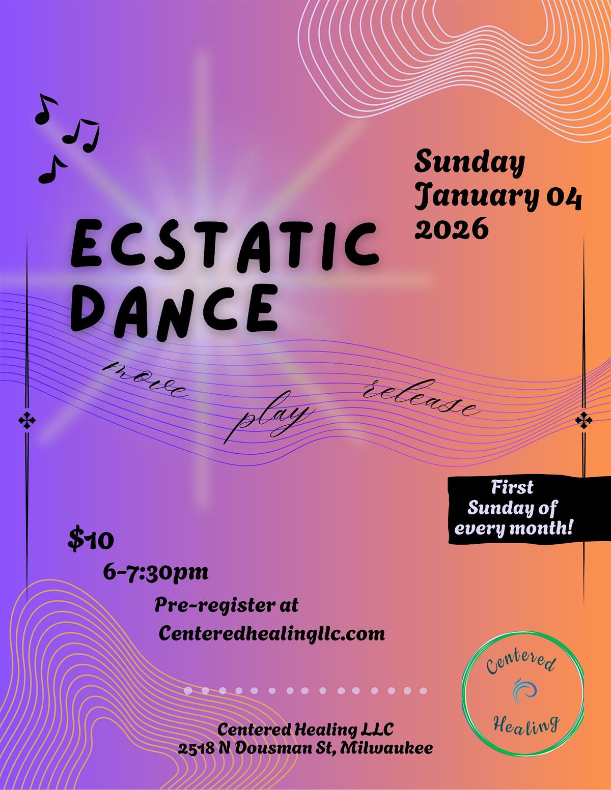 Ecstatic Dance, 4 January | Event in Milwaukee | AllEvents