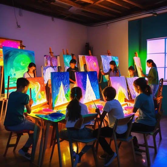 Taller de pintura  Glow Art  para niños, 1 June | Event in Alcorcón | AllEvents