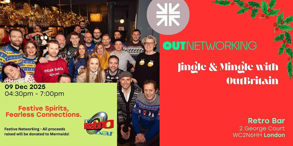 Jingle & Mingle with OutBritain, 9 December | Event in London | AllEvents