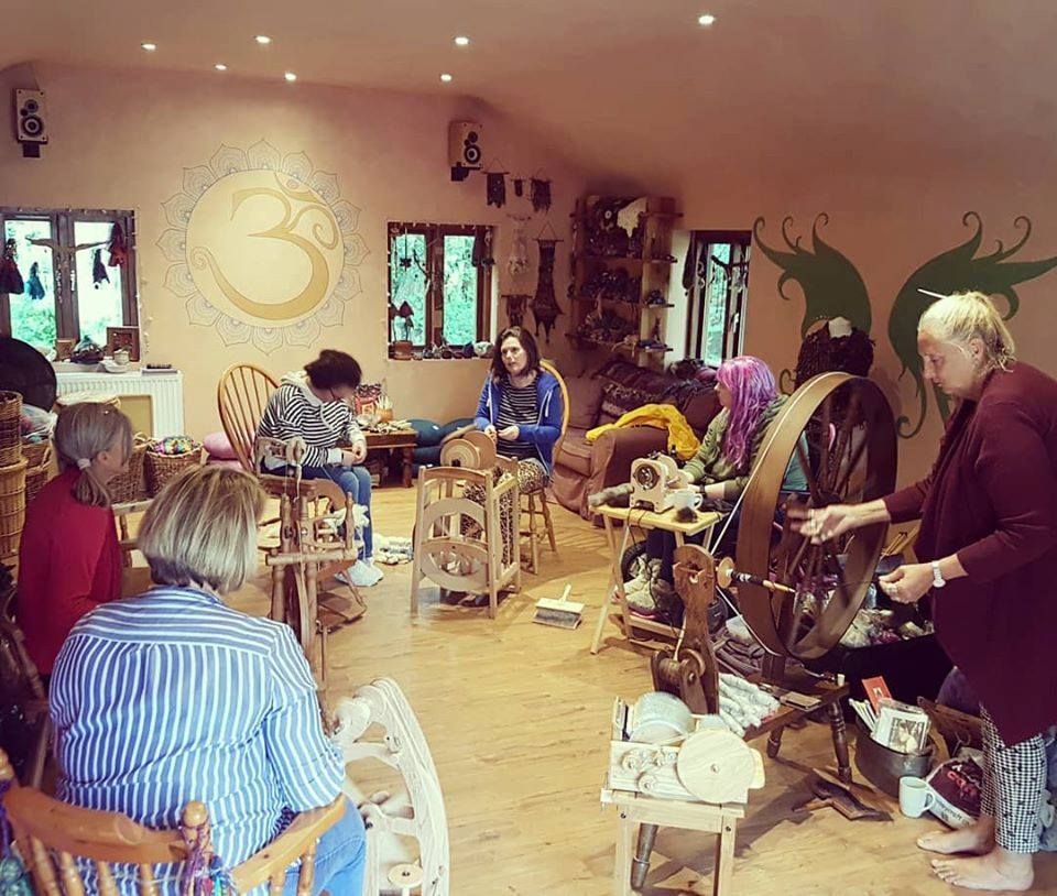 Learn To Spin Yarn Retreat 2022, montgomery powys, Shrewsbury