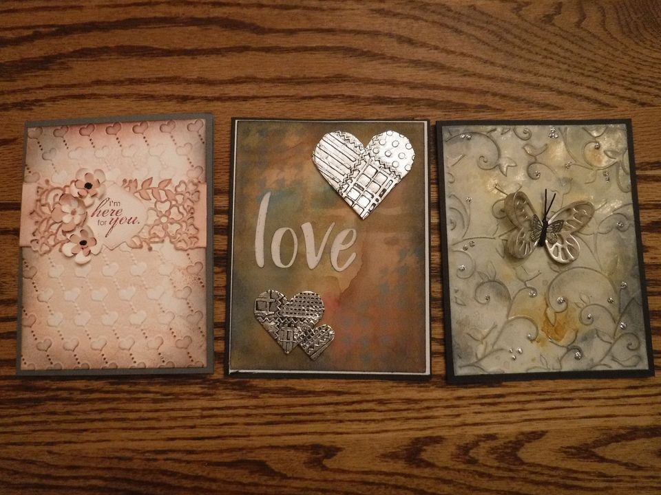 Embossed Card Class, 931 SW Blackberry Ln. Grants Pass, OR, 12 February