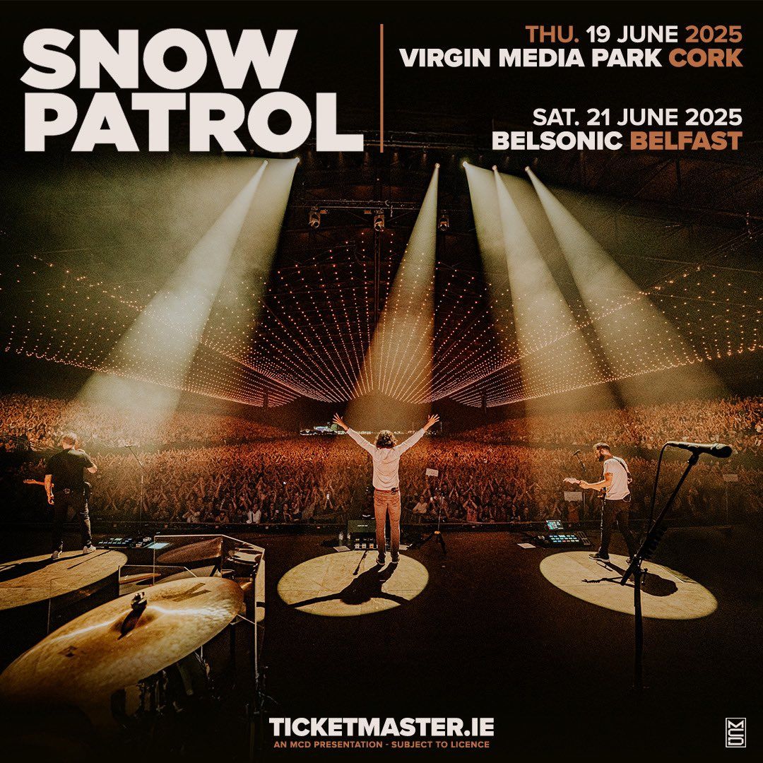 Snow Patrol - Belsonic 2025 Belfast Tickets, 21 June | Event in Belfast | AllEvents