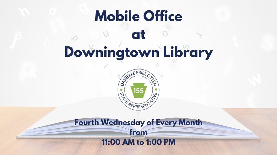 Mobile Office at Downingtown Library, 122 Wallace Ave, Downingtown, PA 193352643, United States