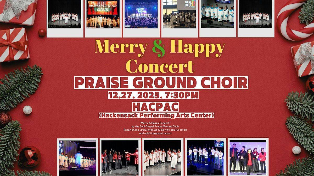 Merry & Happy Concert, 27 December | Event in Hackensack | AllEvents
