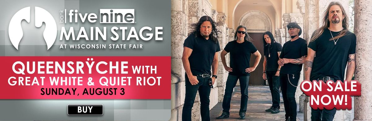 Queensryche  Great White & Quiet Riot, 2 August | Event in Milwaukee | AllEvents