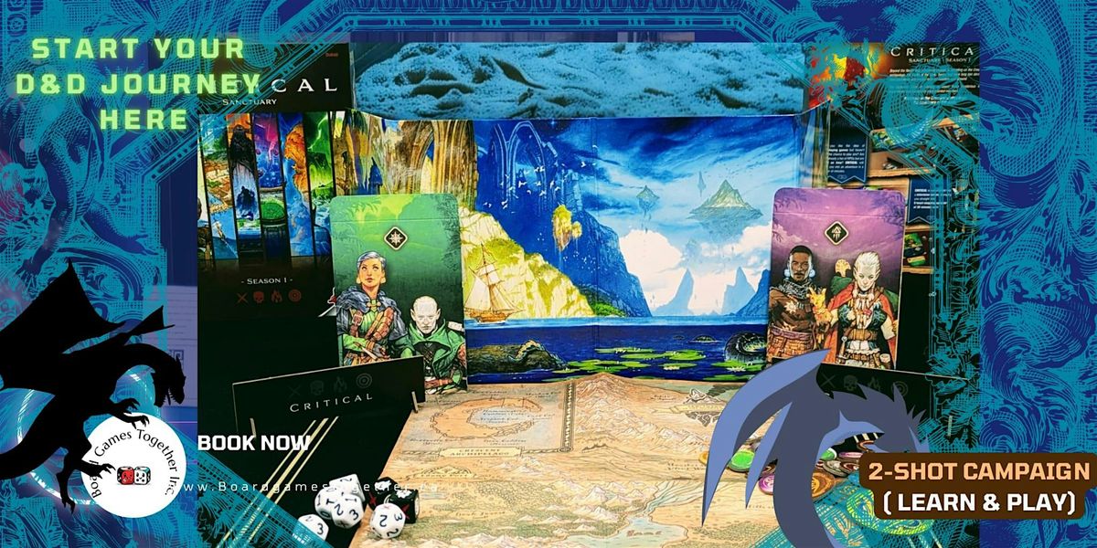 Learn & Play D&D | 2 shots Campaign, 3 December | Event in Brampton | AllEvents